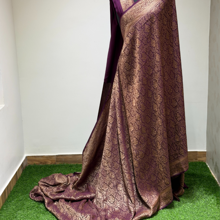 Varanasi Pure Banarasi Silk Heritage Saree