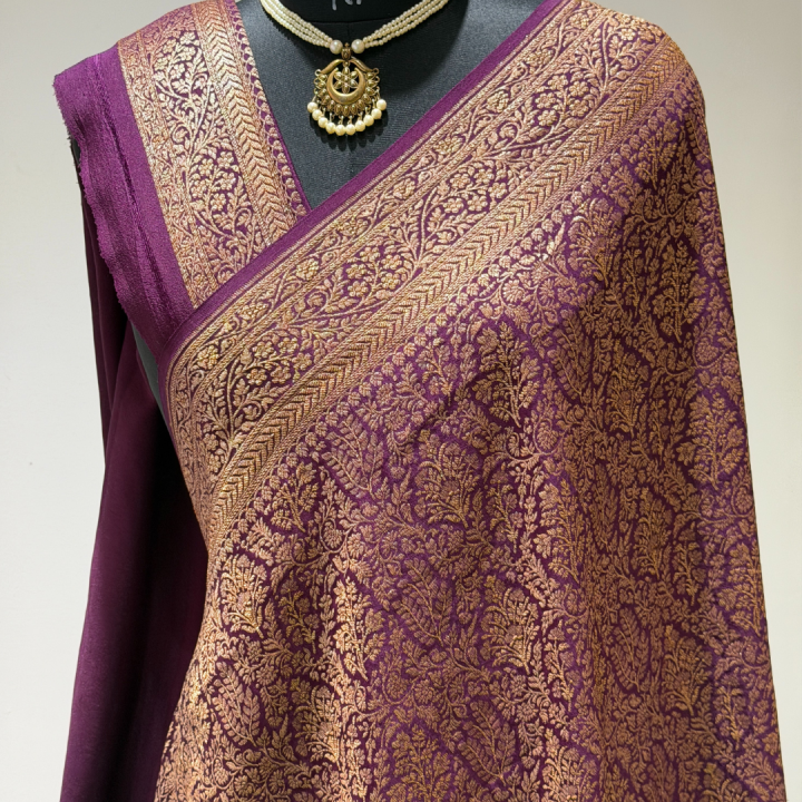 Varanasi Pure Banarasi Silk Heritage Saree