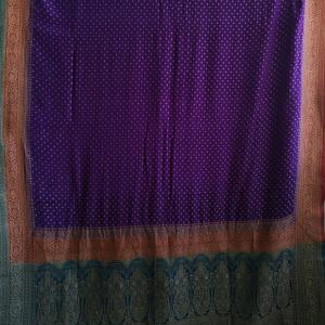 Royal Purple Banarasi Saree