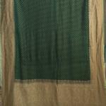 Bottle Green & Pista Saree