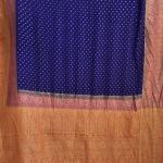 Royal Blue & Vibrant Orange Saree