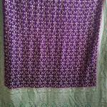 Deep Purple & Emerald Green Saree