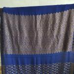 Royal Blue with Gold Zari Border banrasi saree