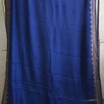 Royal Blue with Gold Zari Border banrasi saree
