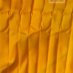 Traditional Vibrant Green & Gold with Temple Border Saree