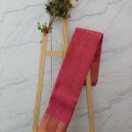 Kanchipuram Rani Pink Silk Saree with Rich Gold Zari Floral Jaal