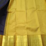 Royal Purple Silk Saree with Bright Gold Zari Border