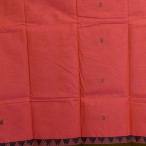 Blush Pink Mangalagiri with Mango Motif Border