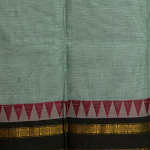 Pastel Seafoam Mangalagiri with Temple Border